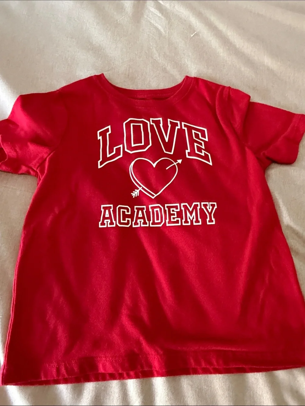 Lot of 4 Graphic Kids T-Shirts - Red, Light Blue, Navy